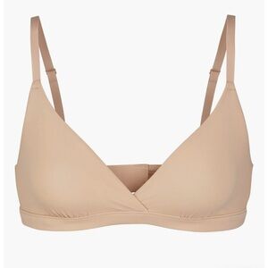 NWT SKIMS Fits Everybody Crossover Bralette Clay Small S